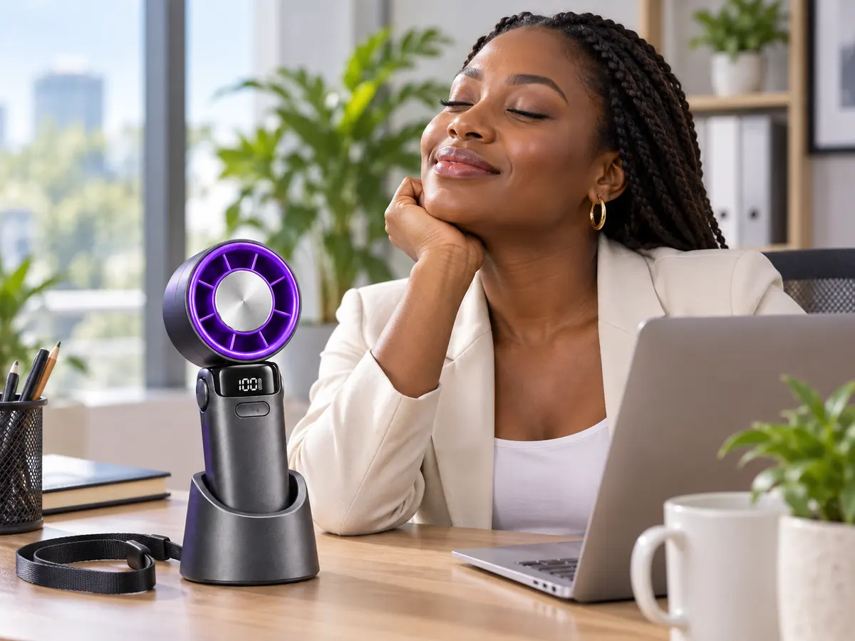 Comment installer et utiliser Ventilateur portable 4-en-1