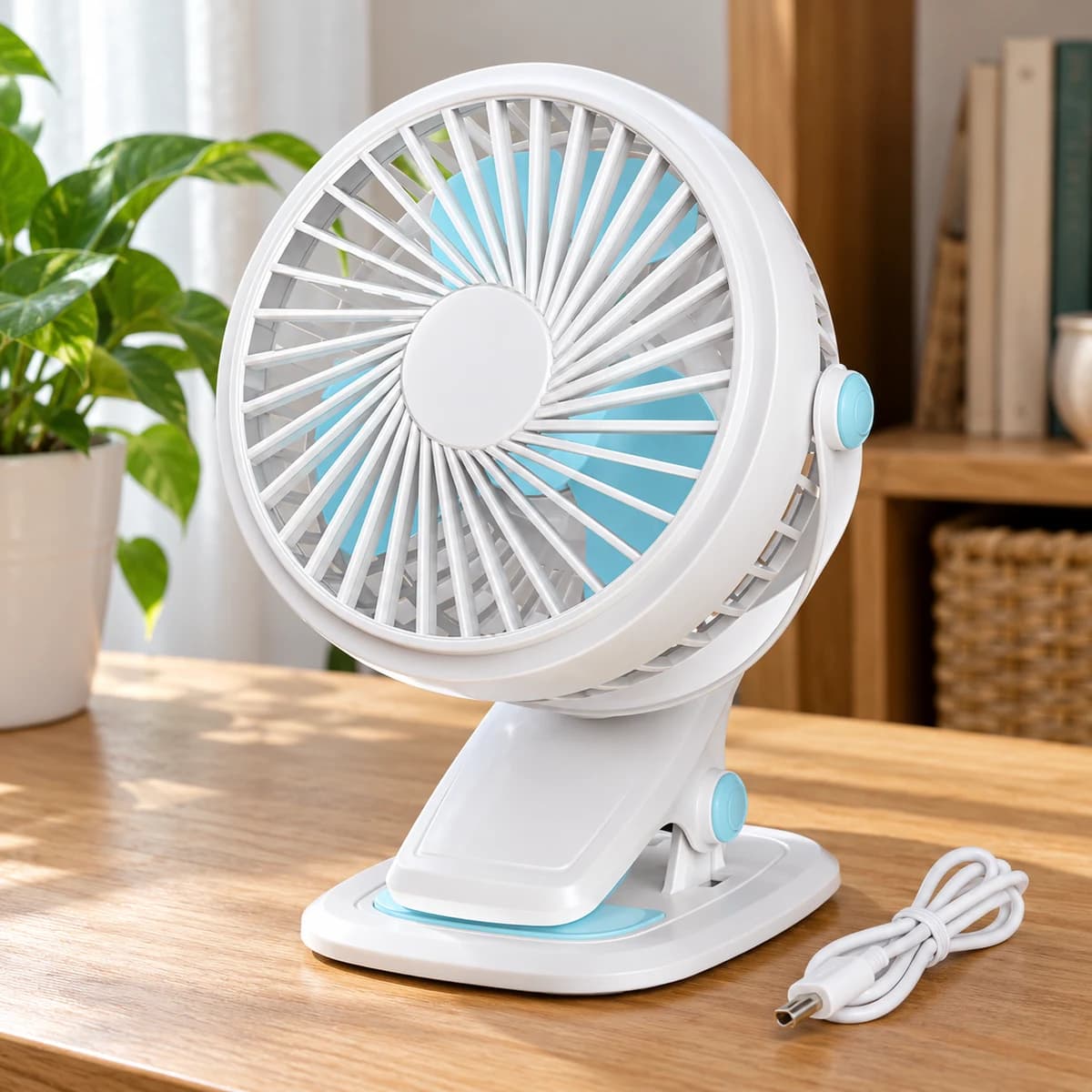 Contenu de l’offre Ventilateur rechargeable à pince