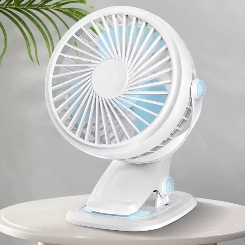 Ventilateur rechargeable à pince