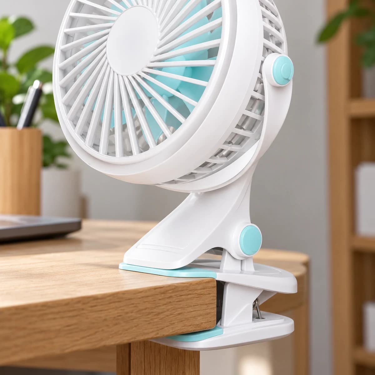 Fonctionnement de Ventilateur rechargeable à pince